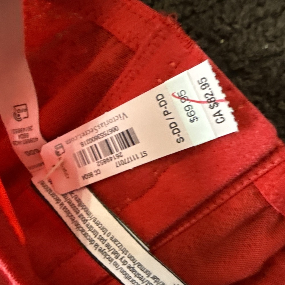 VICTORIA'S SECRET "Dream Angels"‎ ~ New! Valentine Red Corset Bralette Top NWT S - Picture 5 of 5